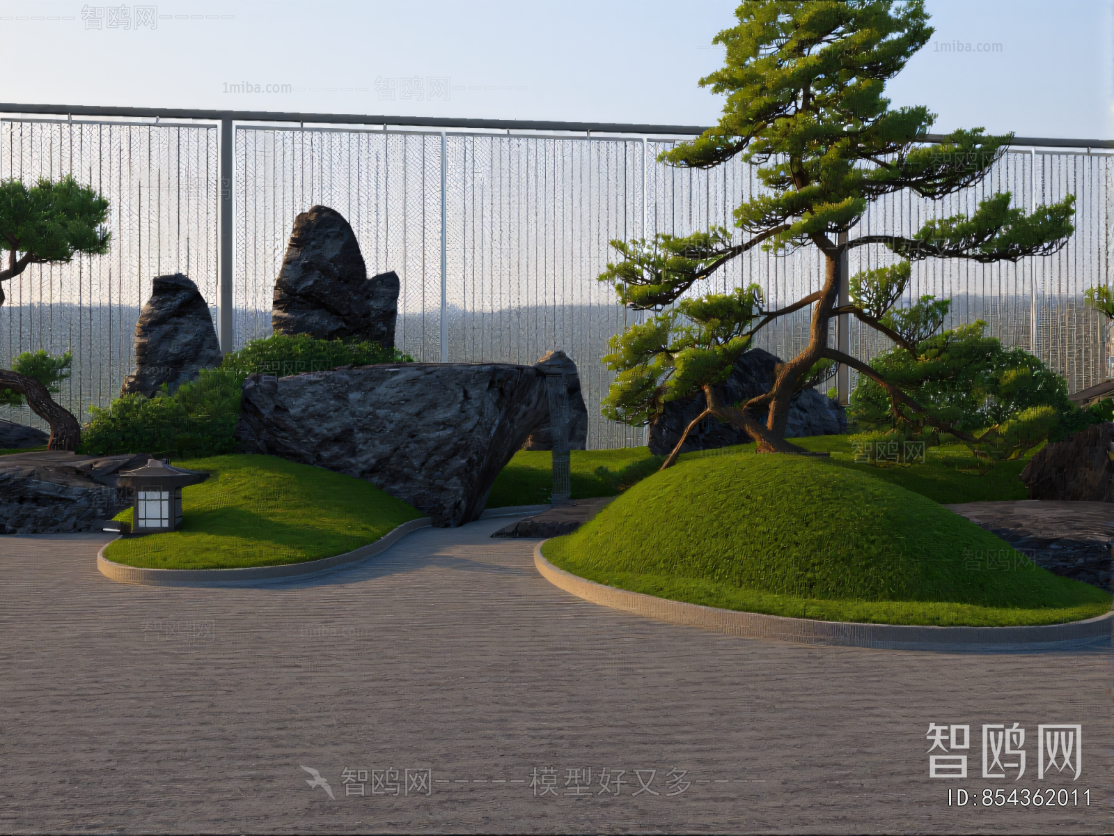Japanese Style Courtyard/landscape