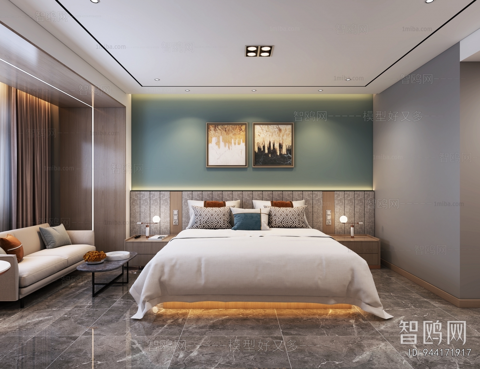 Modern Guest Room