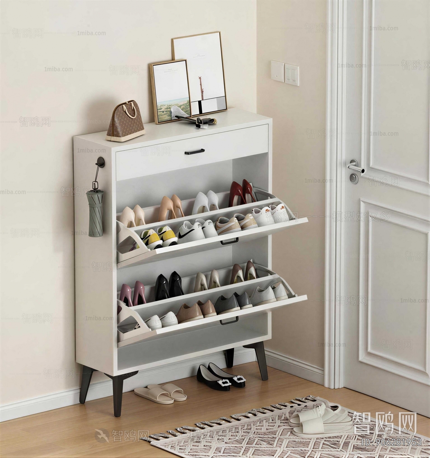 Modern Shoe Cabinet