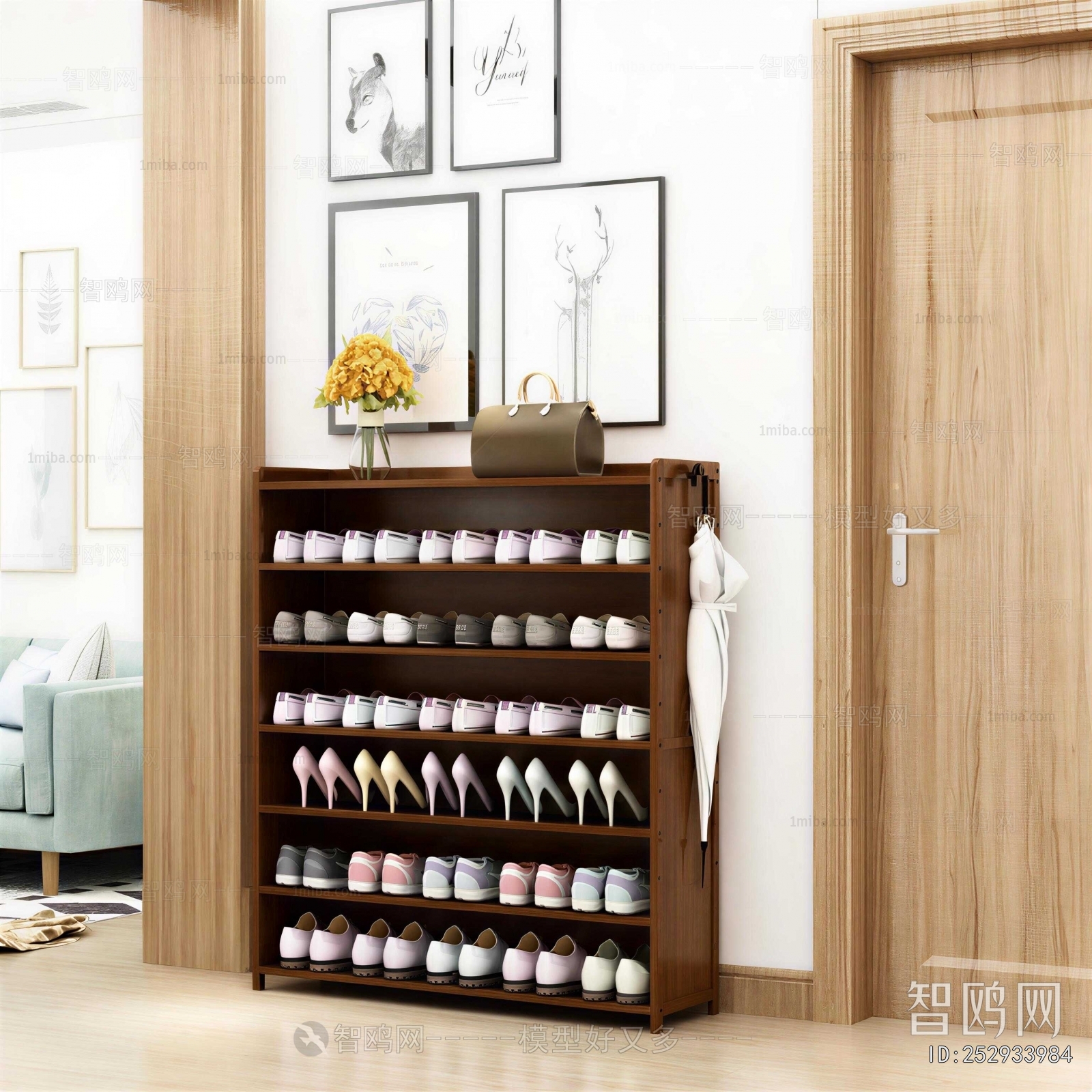 Modern Shoe Cabinet