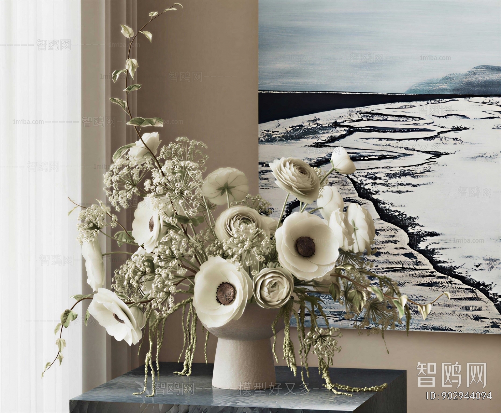 Modern Flower Arrangement