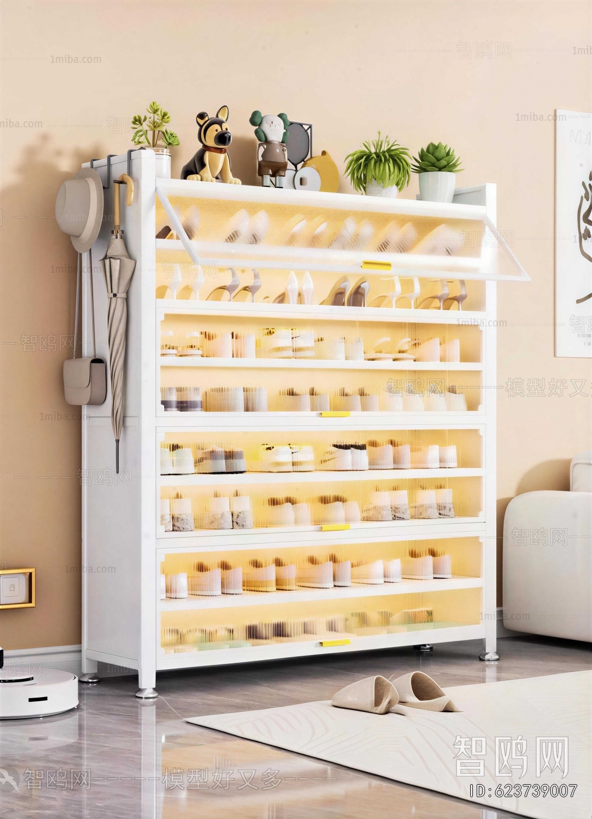 Modern Shoe Cabinet
