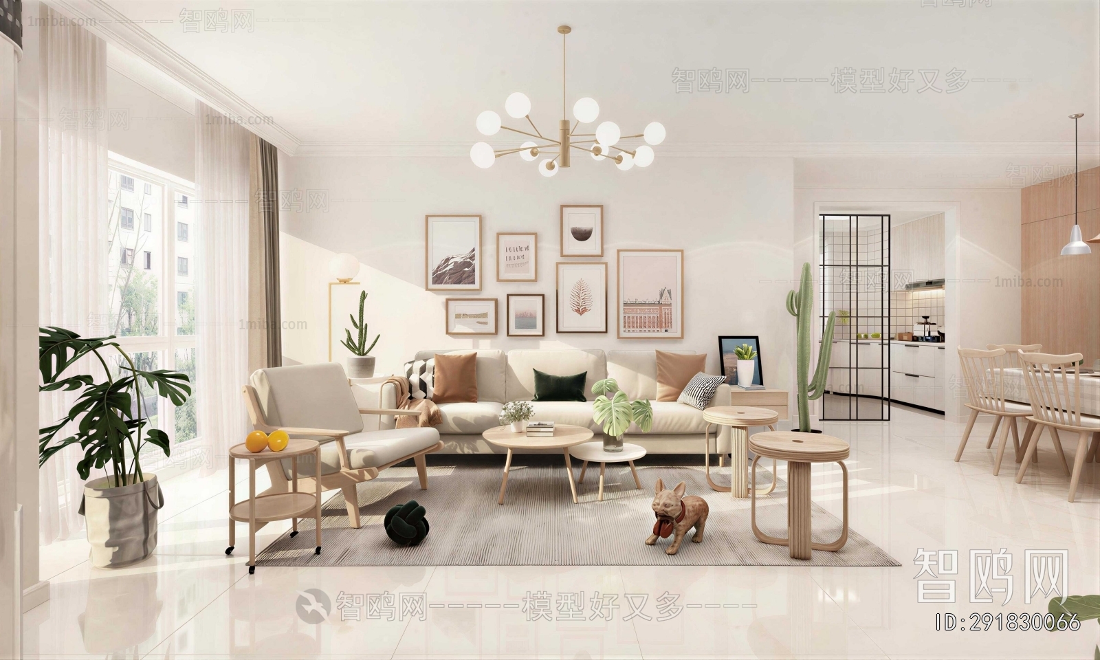 Nordic Style A Living Room