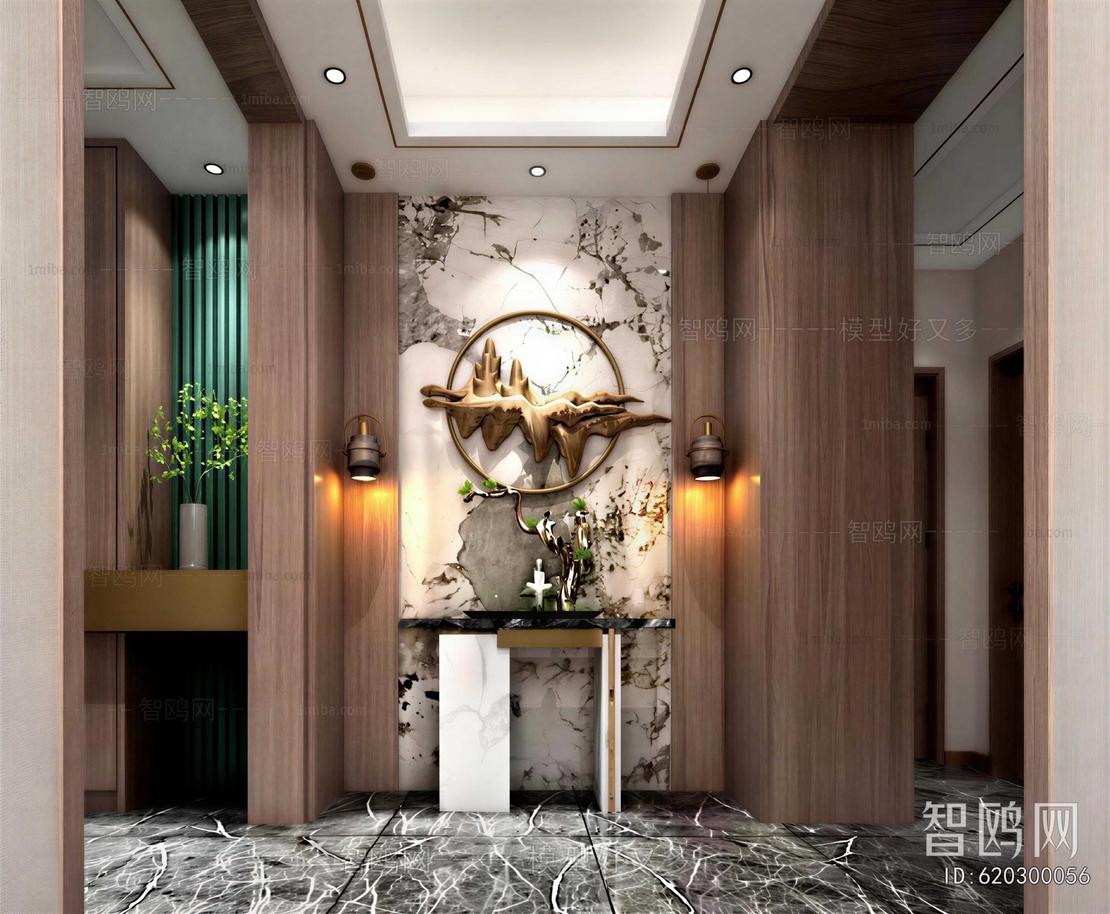 Modern Hallway