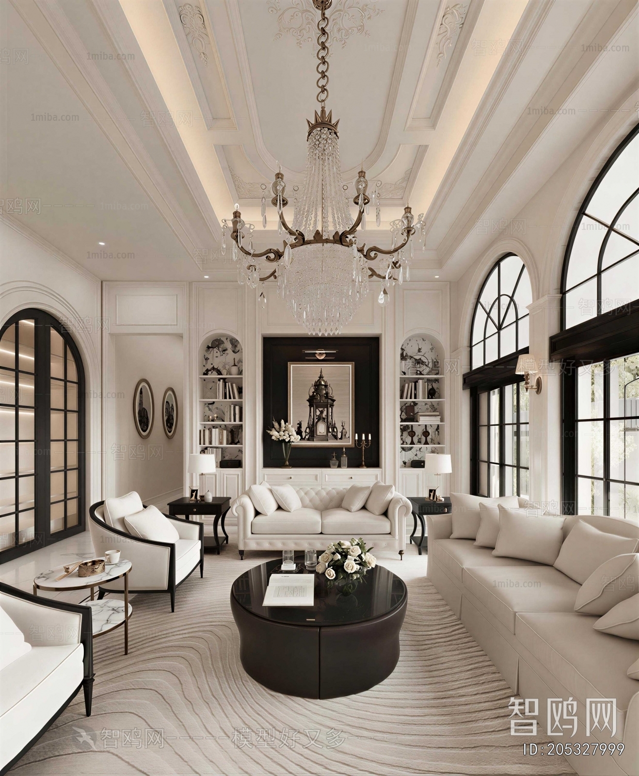 French Style A Living Room