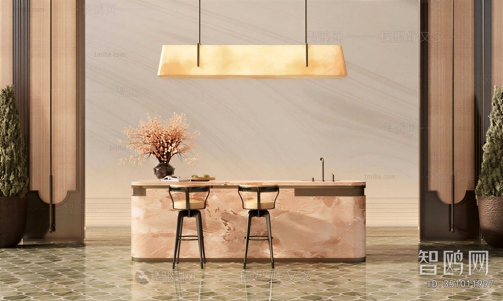 Modern Counter Bar