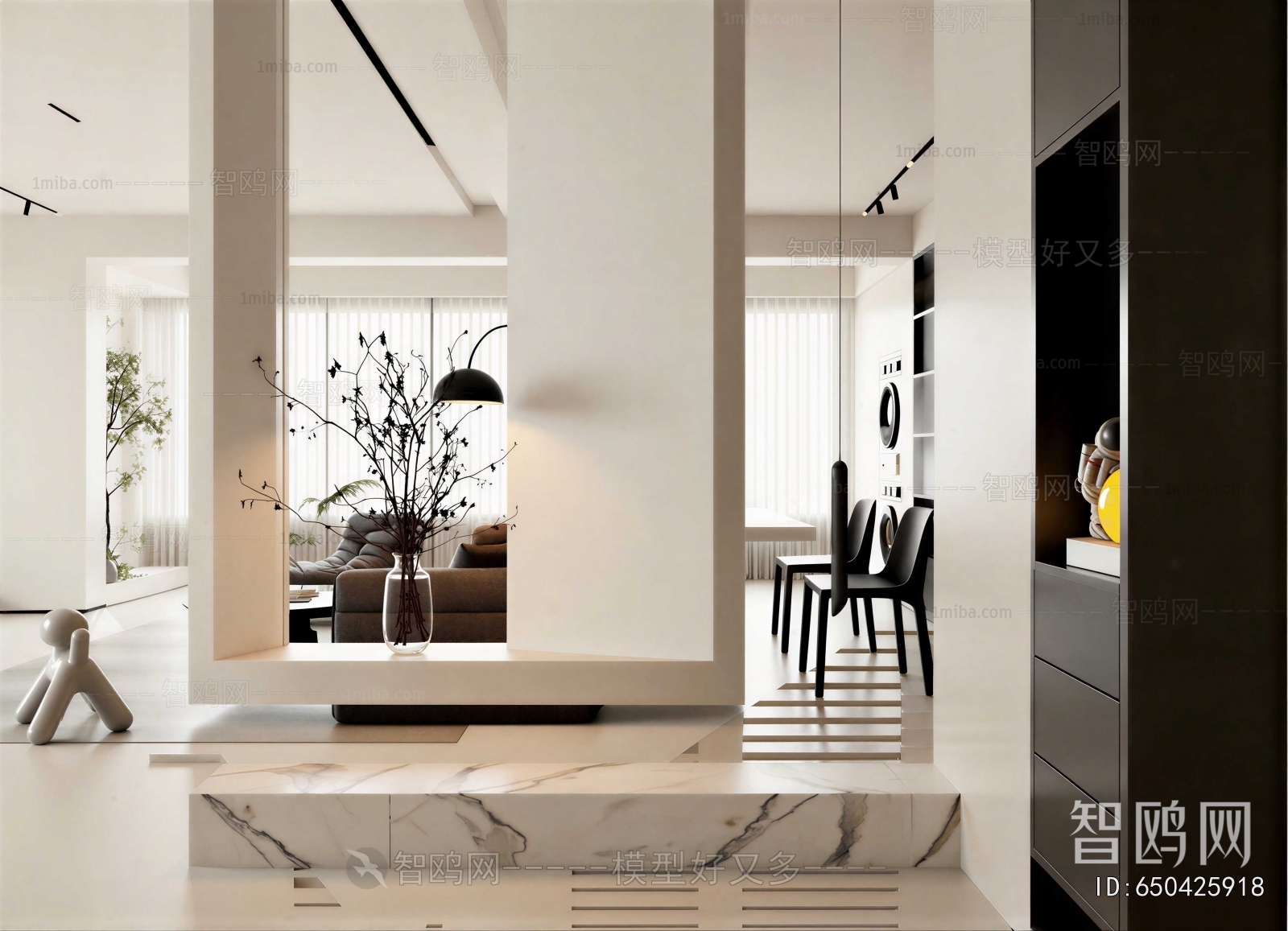 Modern Hallway