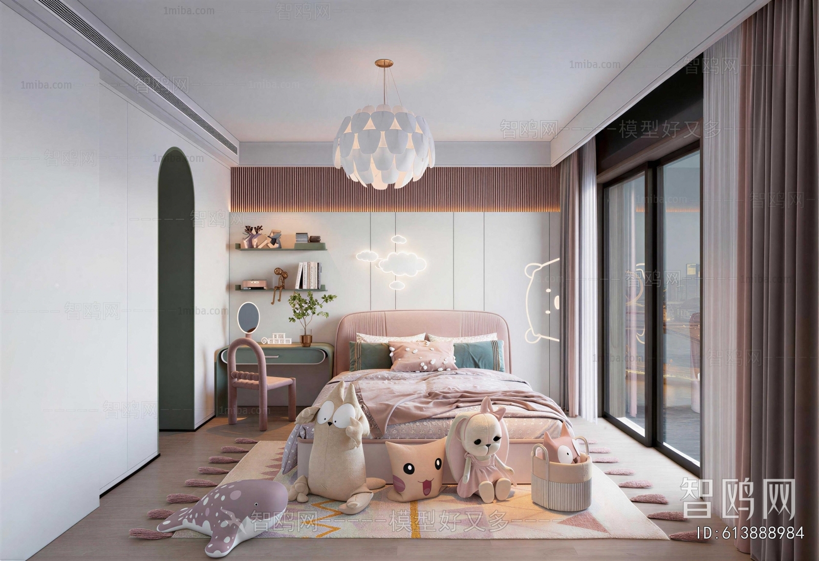 Modern Girl's Room Daughter's Room