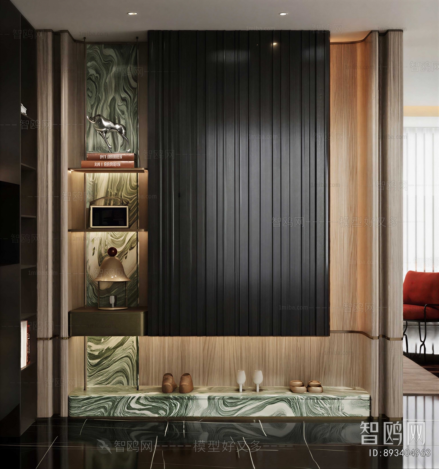 Modern Hallway