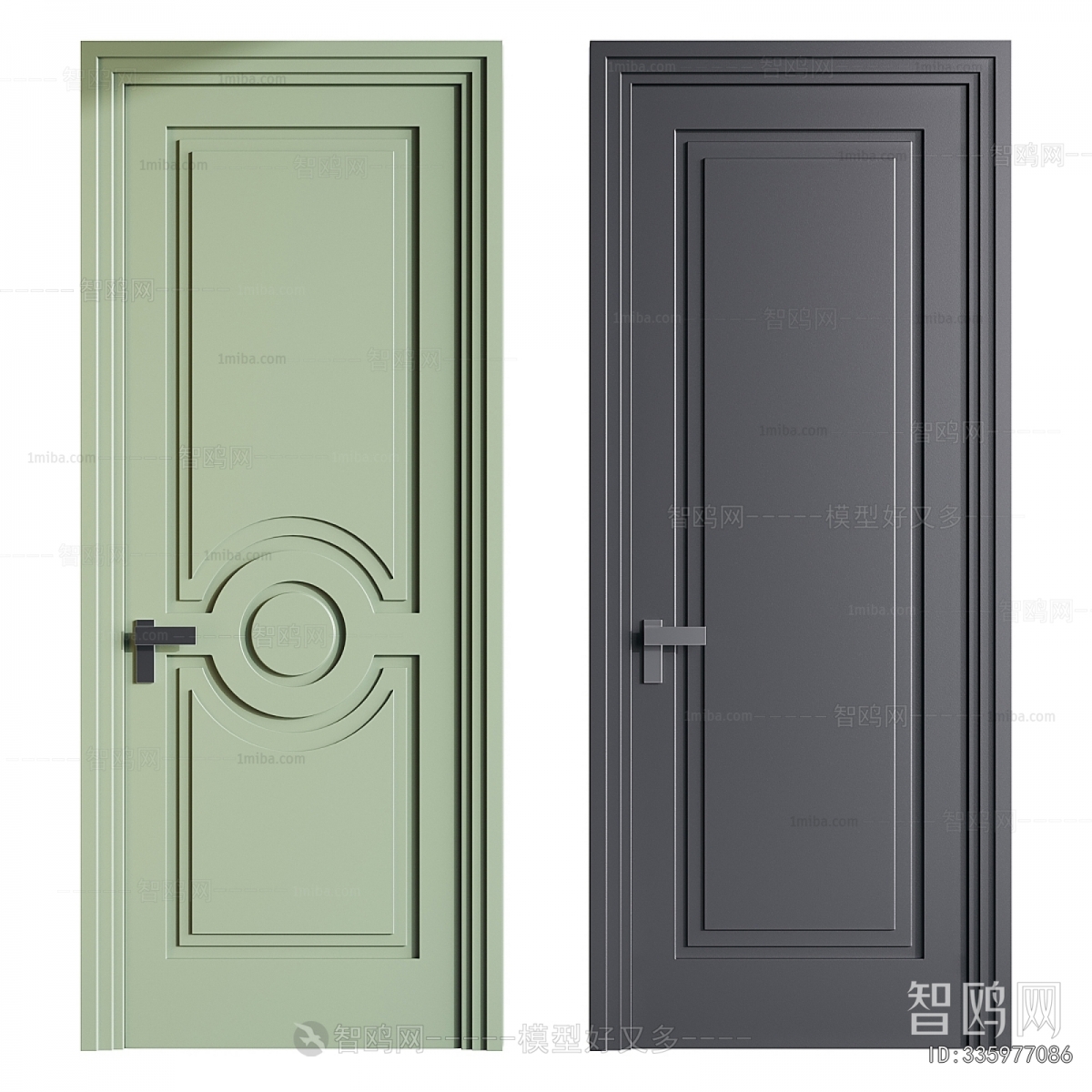 Modern Single Door