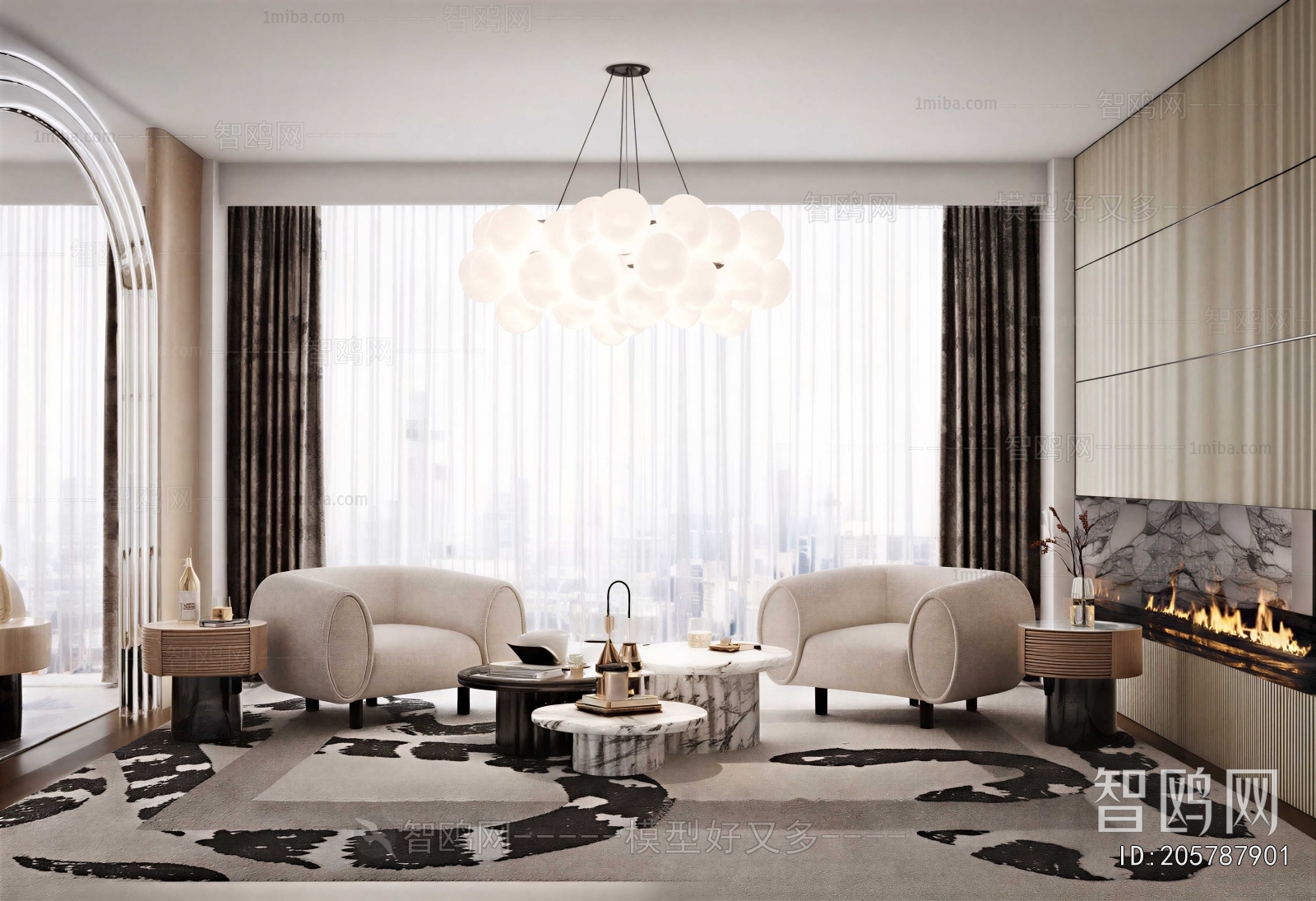 Modern A Living Room