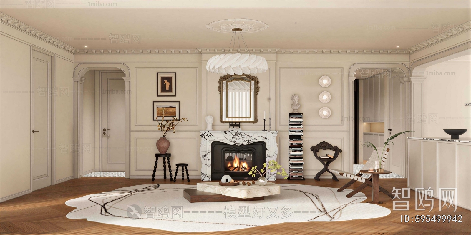 French Style A Living Room