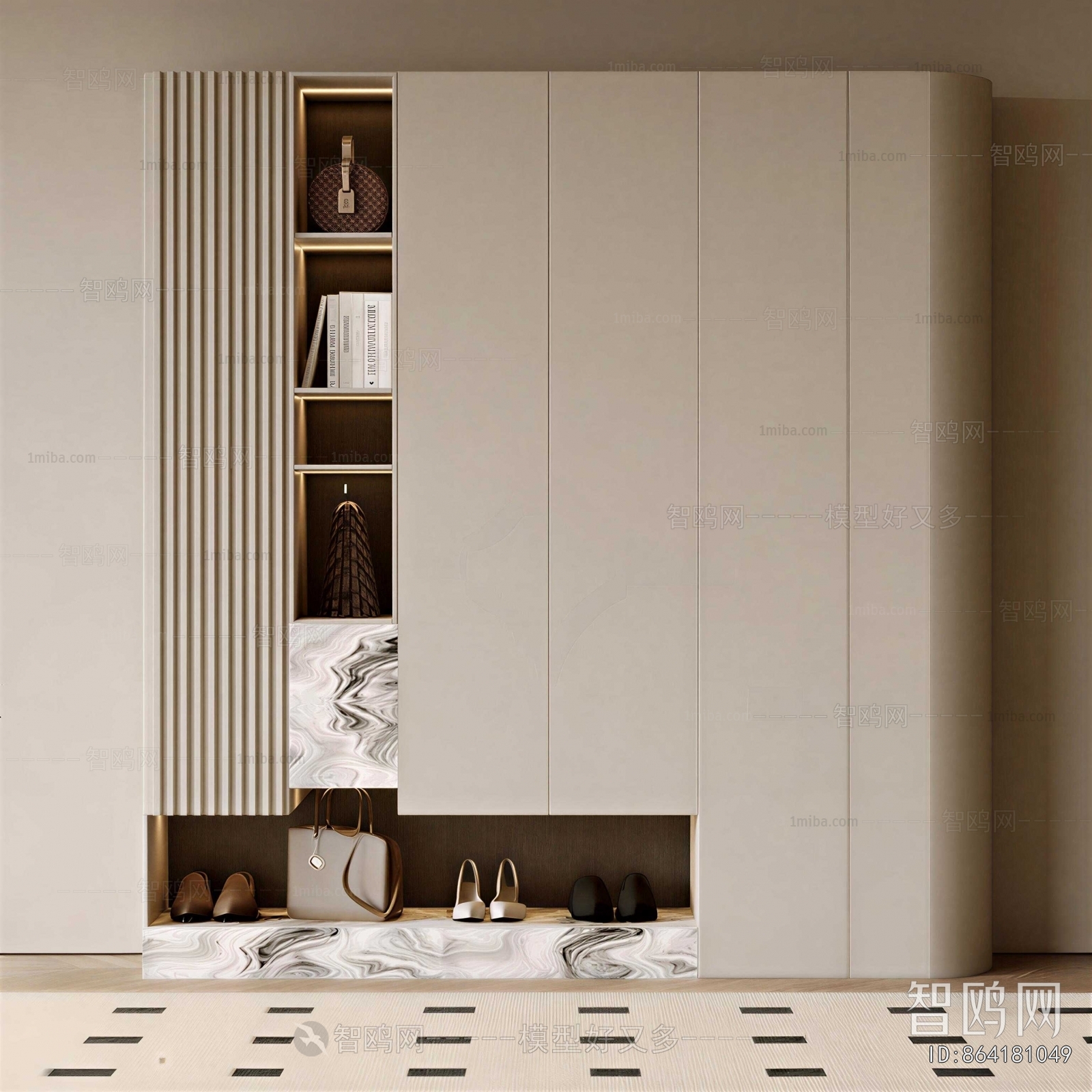 Modern Entrance Cabinet