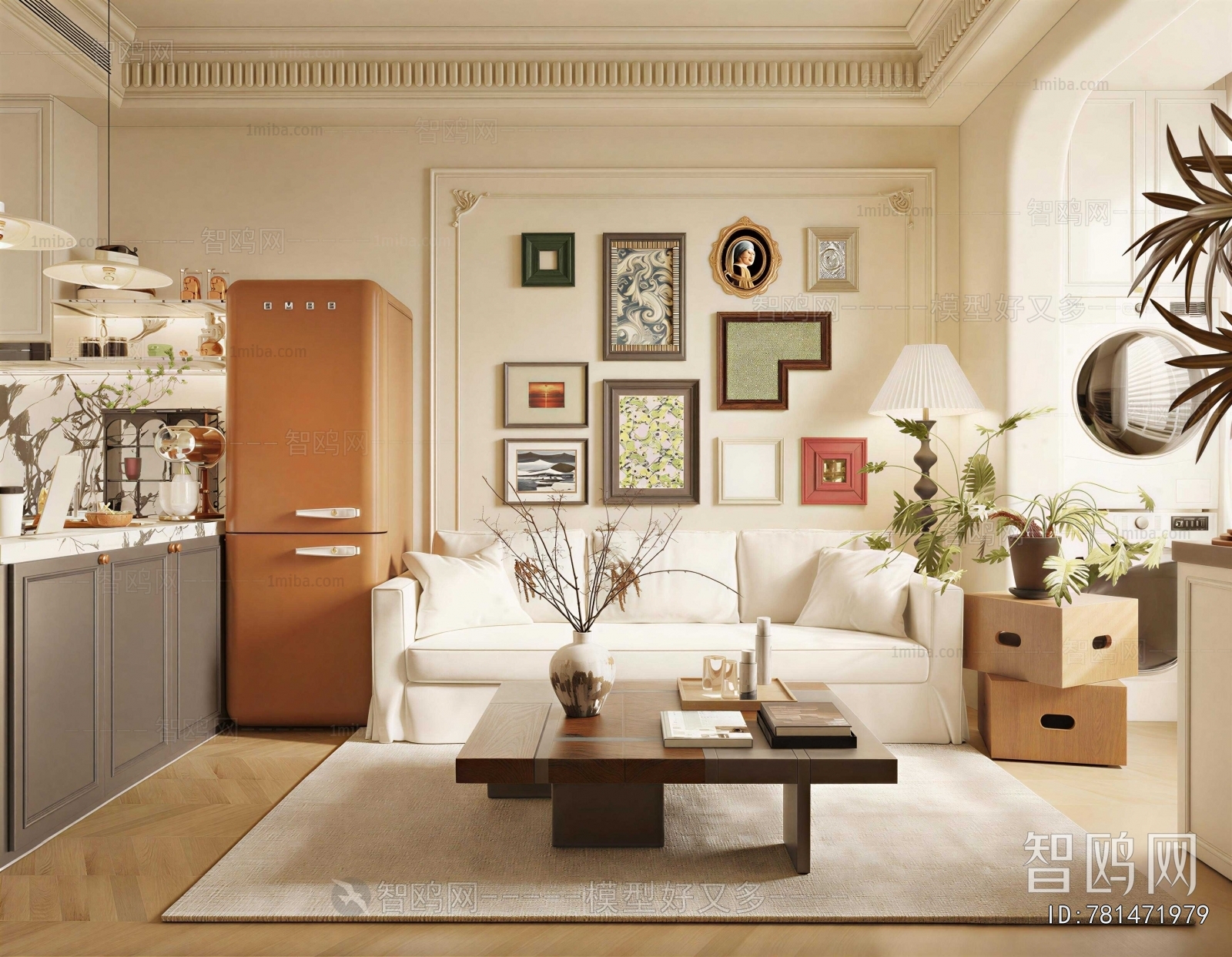 Retro Style A Living Room