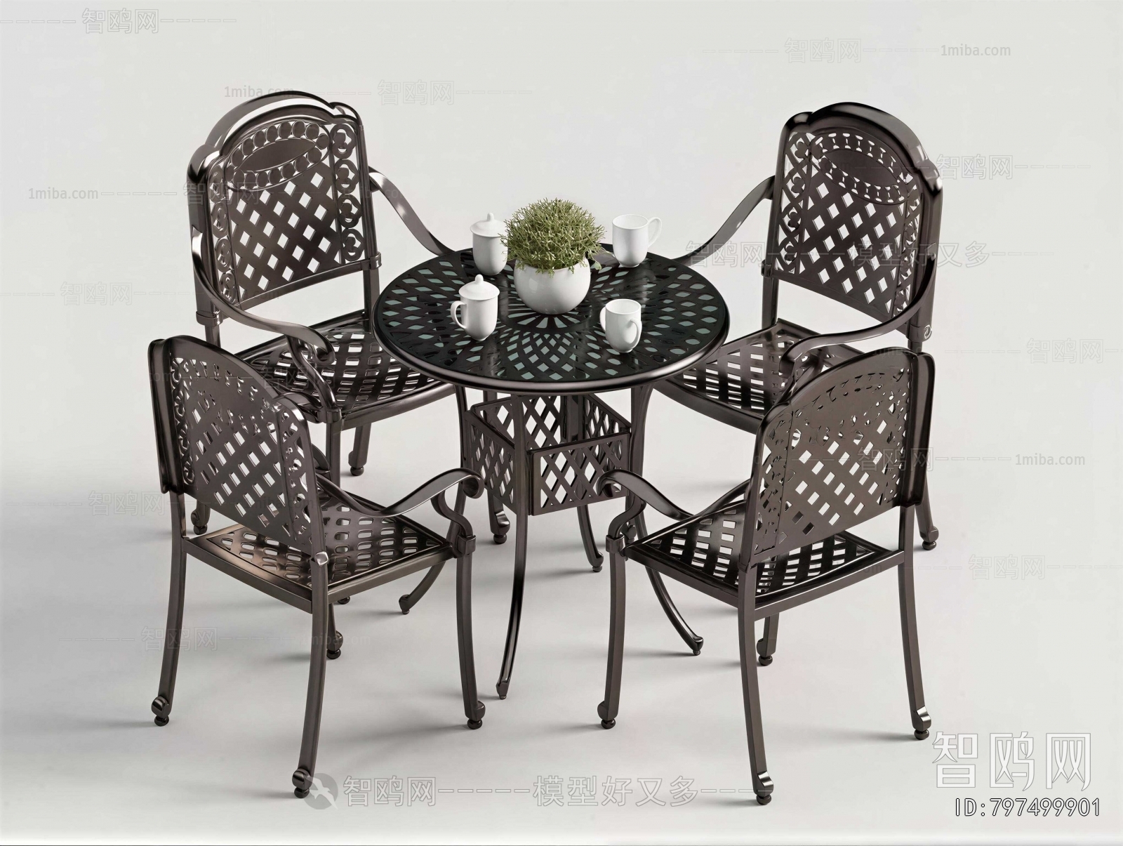 Modern Leisure Table And Chair
