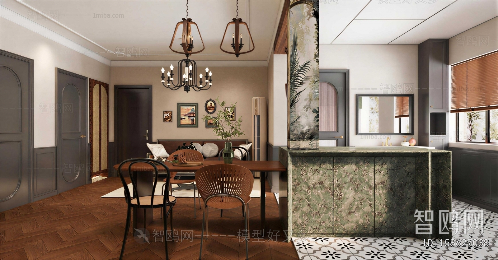 French Style Dining Room