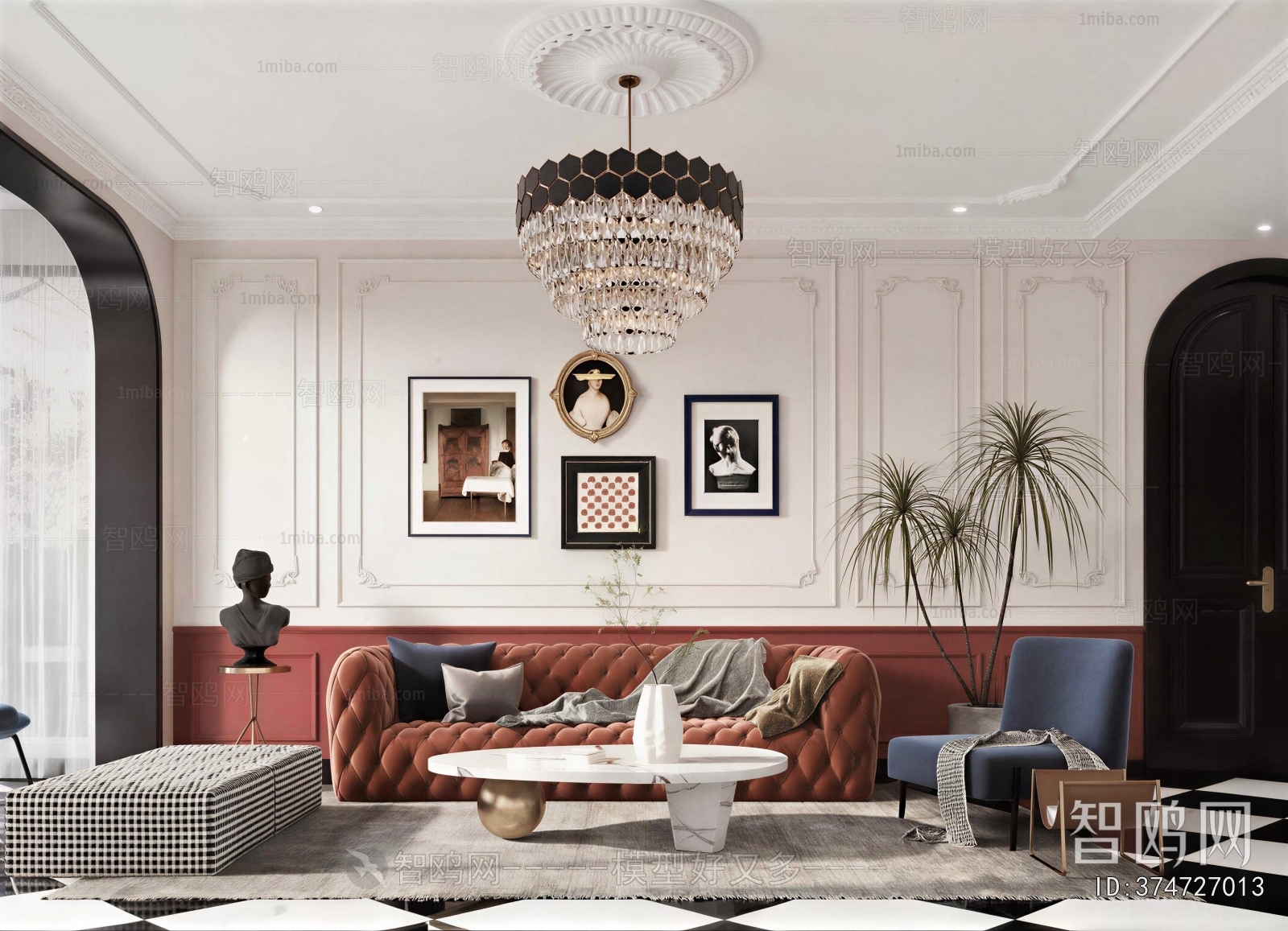 French Style A Living Room