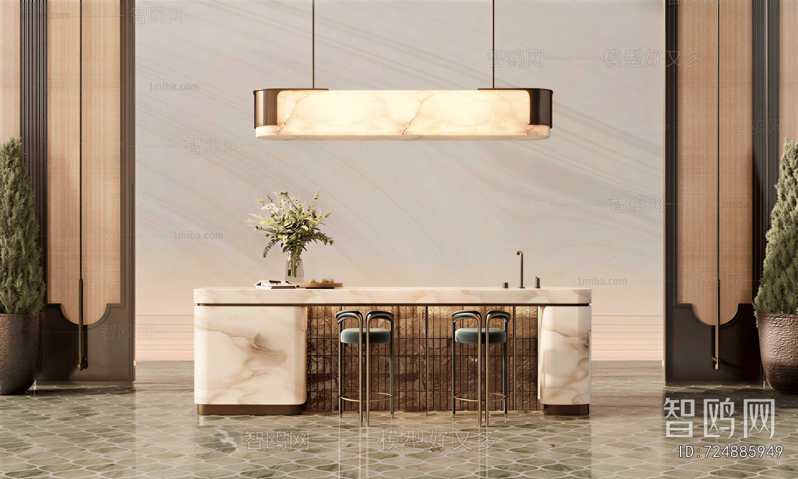Modern Counter Bar