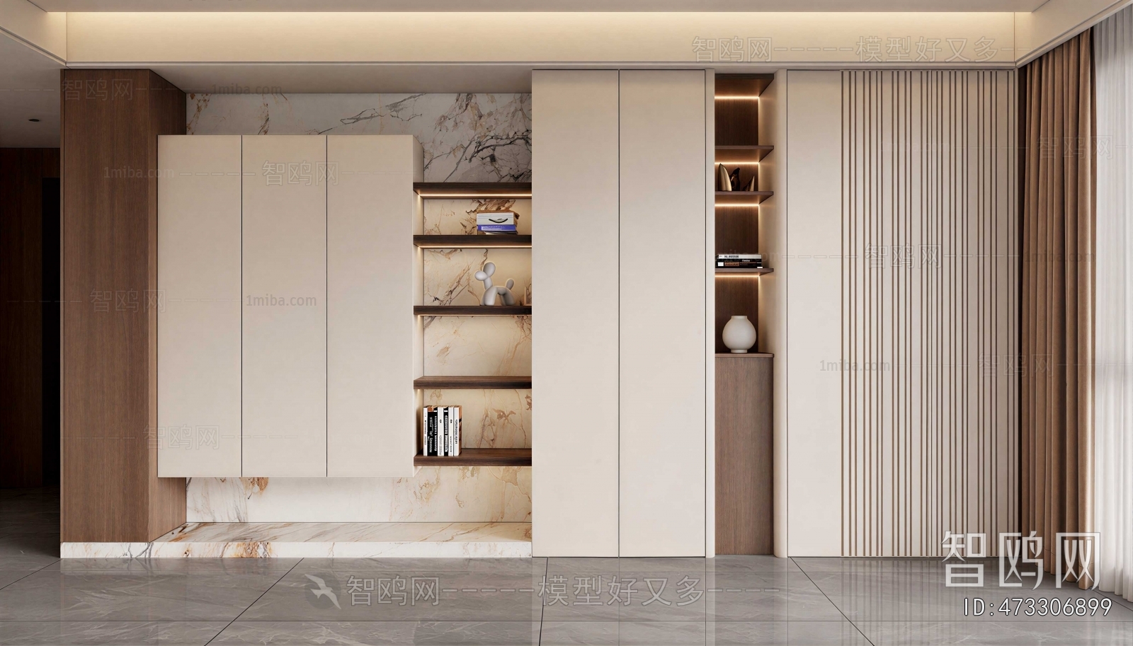 Modern Entrance Cabinet