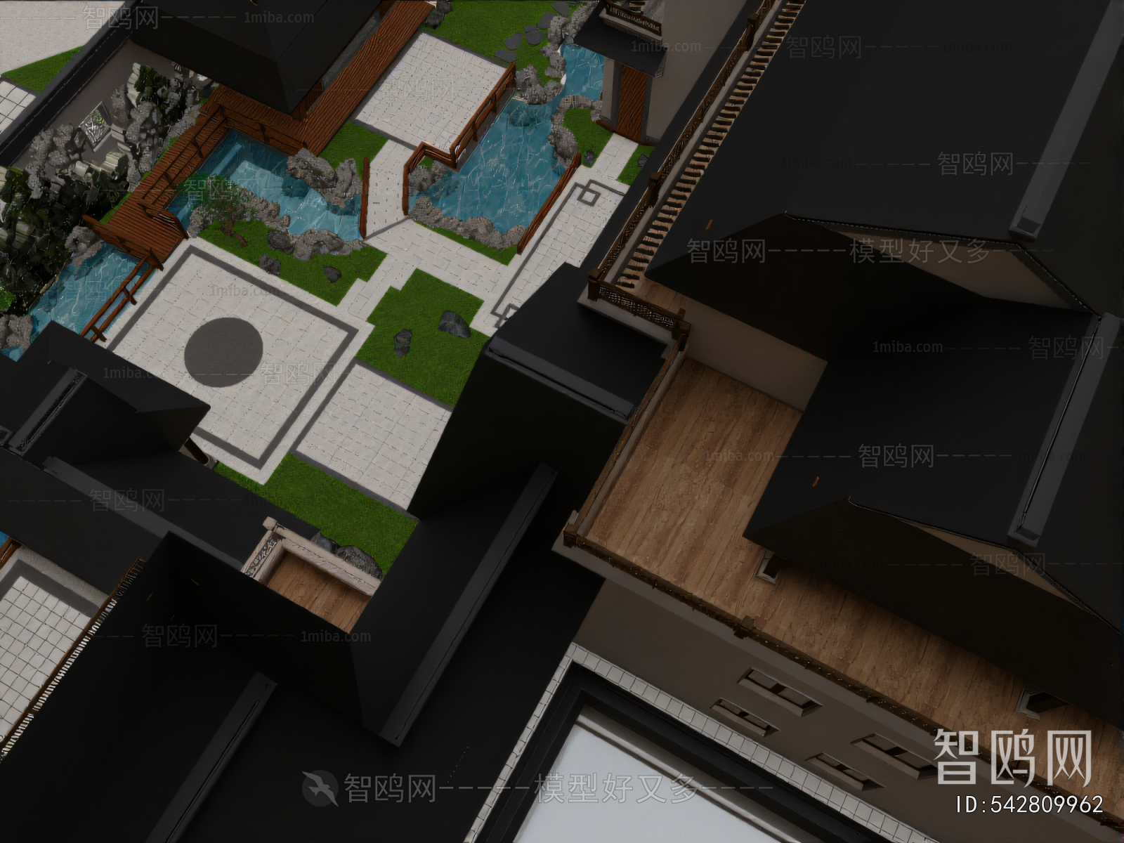 Chinese Style Courtyard/landscape