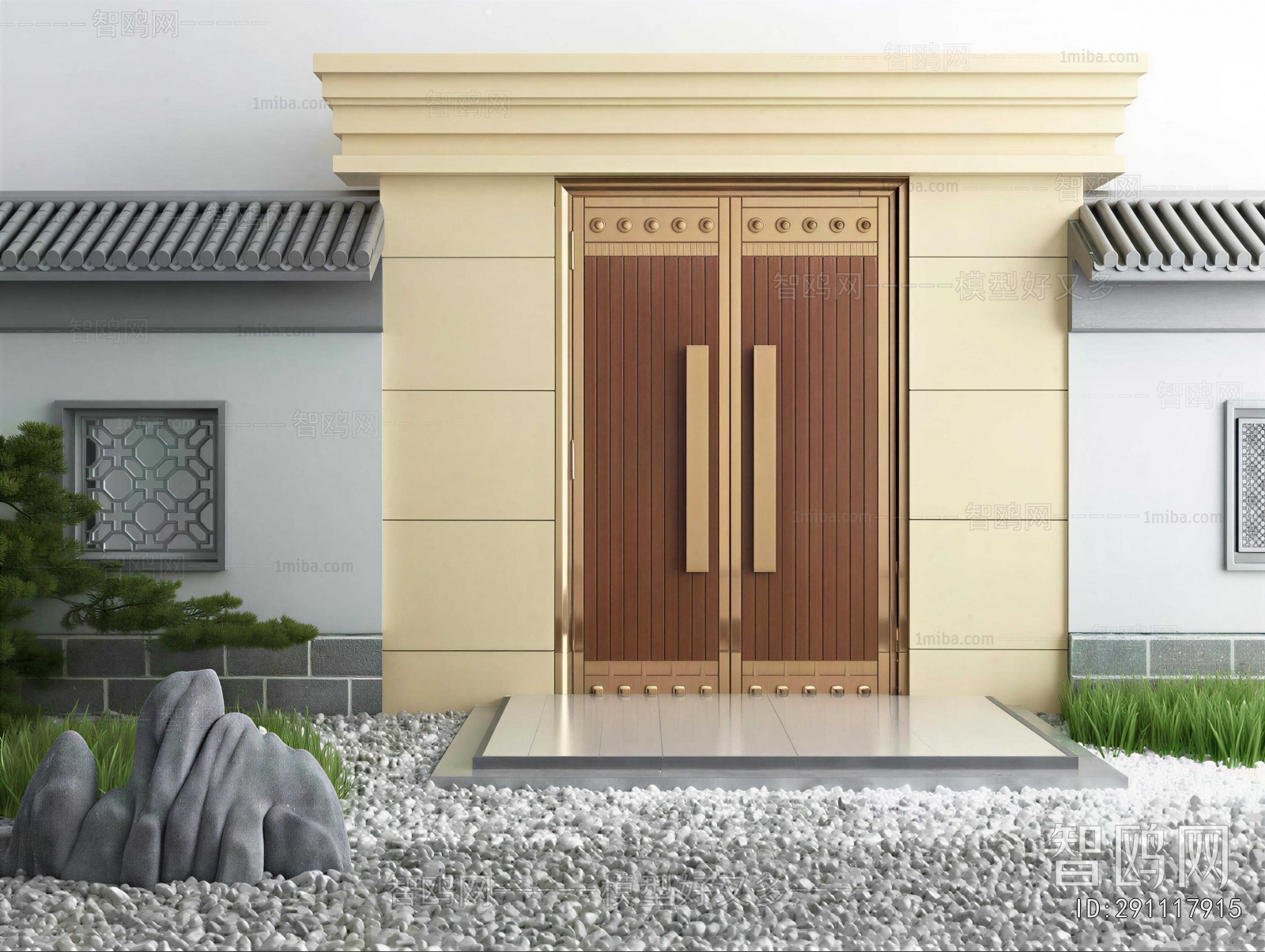 New Chinese Style Gate