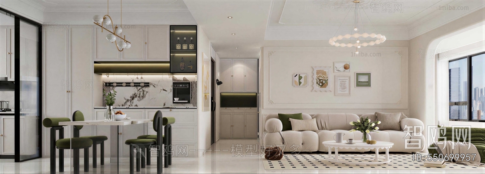 French Style A Living Room
