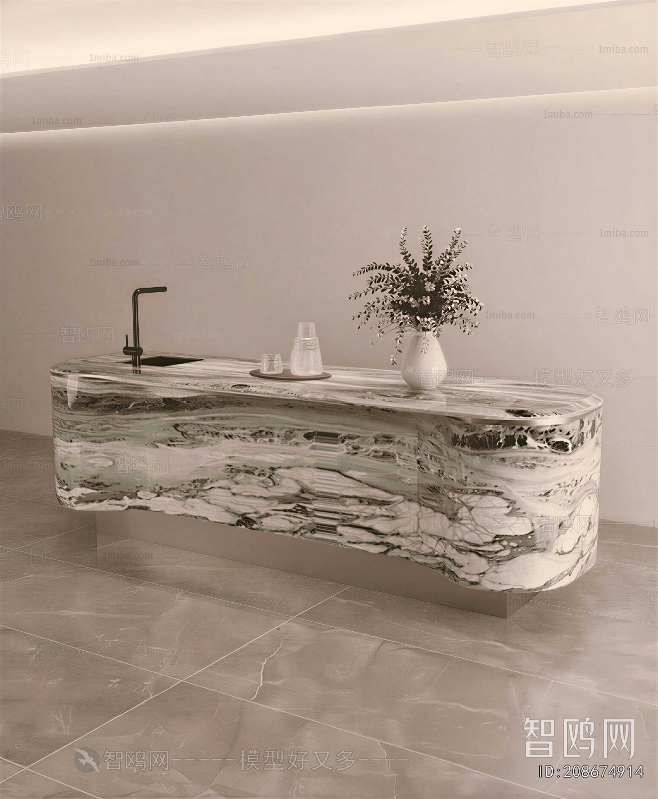 Modern Counter Bar