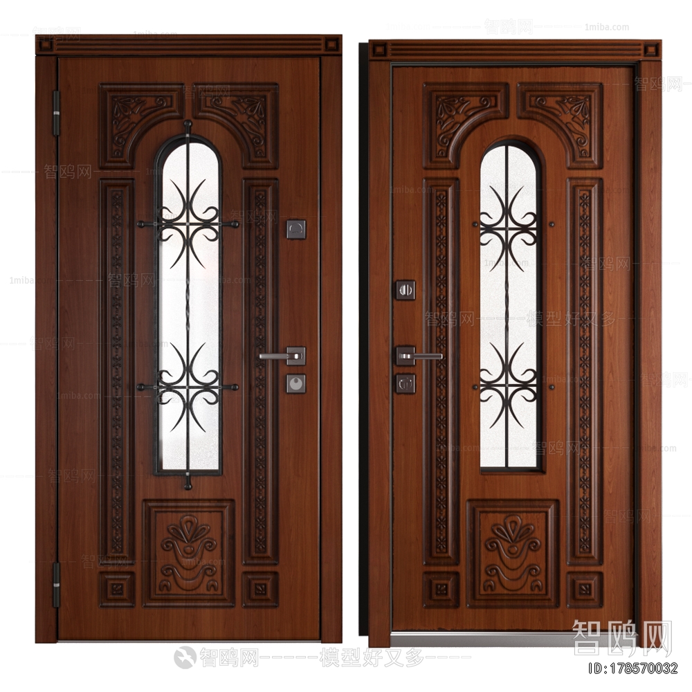 European Style Entrance Door