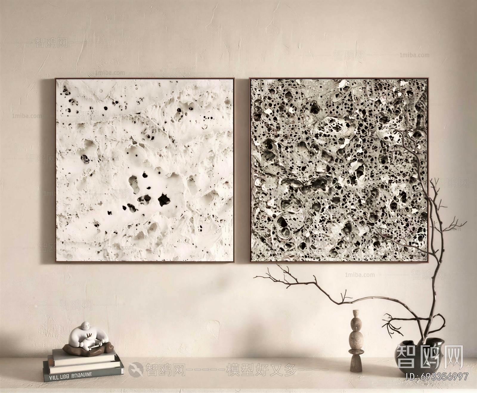Wabi-sabi Style Painting