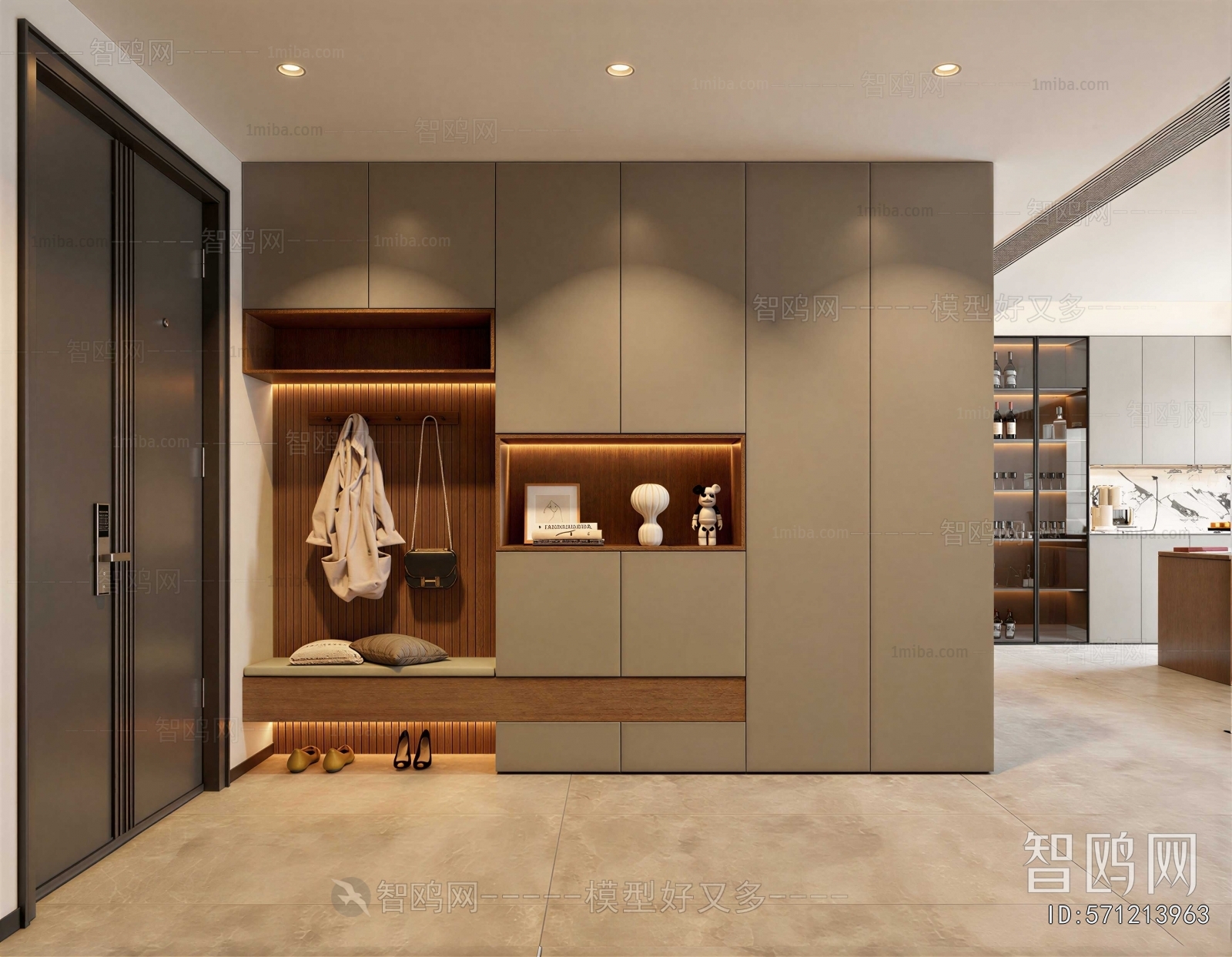Modern Hallway