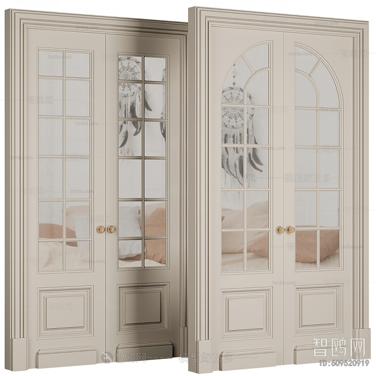 French Style Double Door