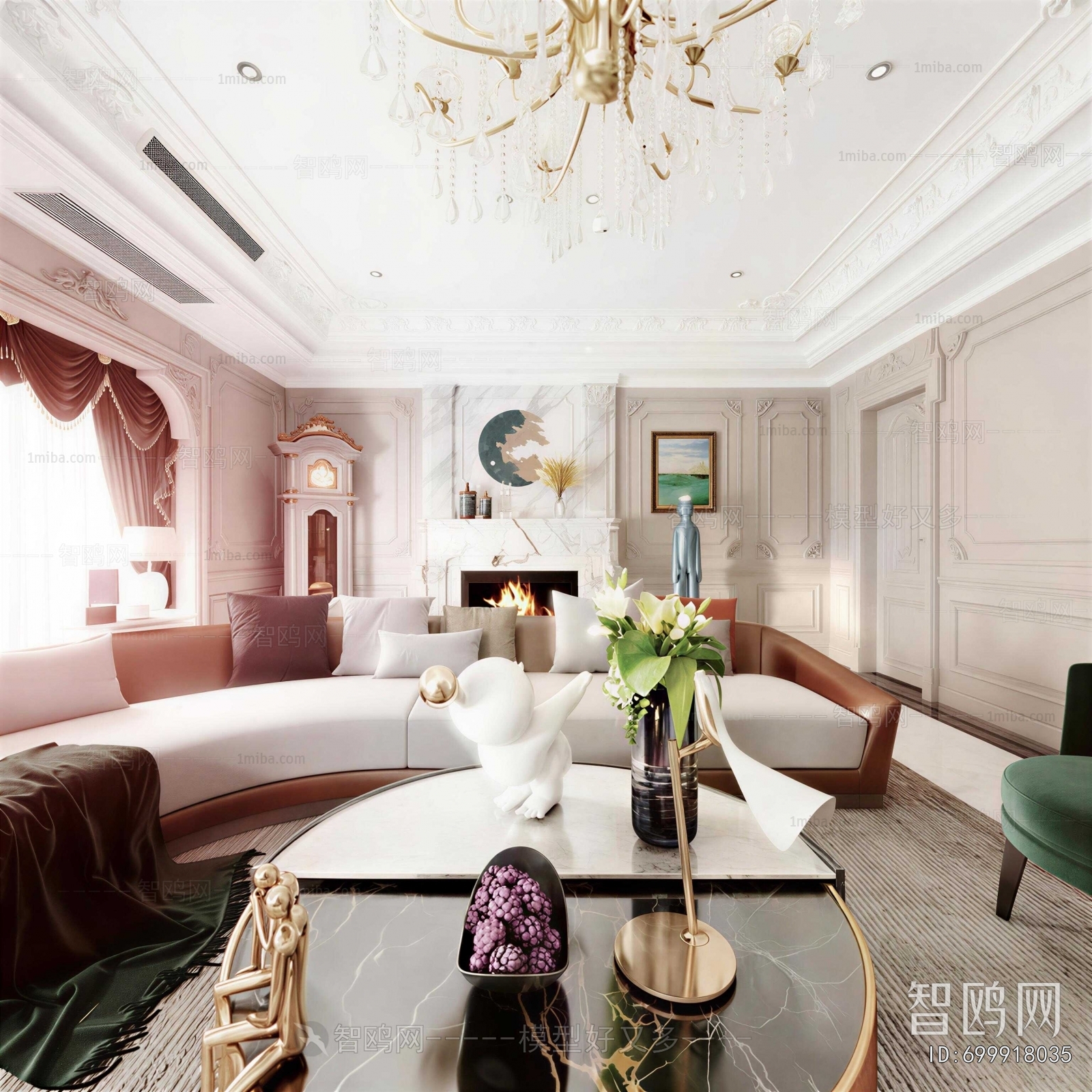 French Style A Living Room