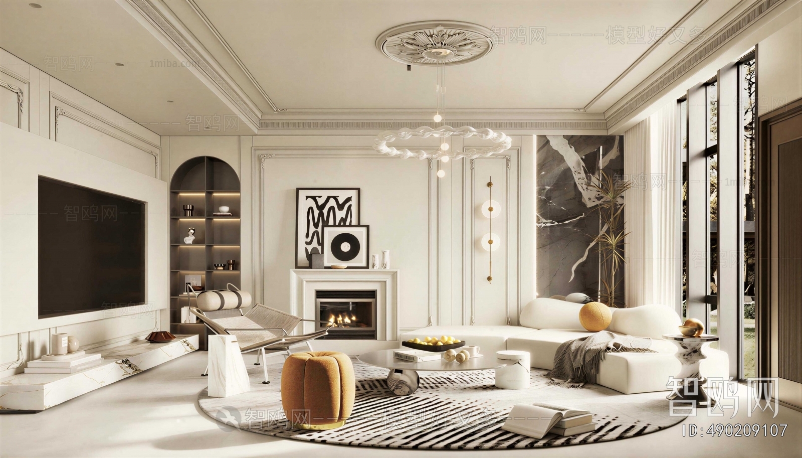French Style A Living Room