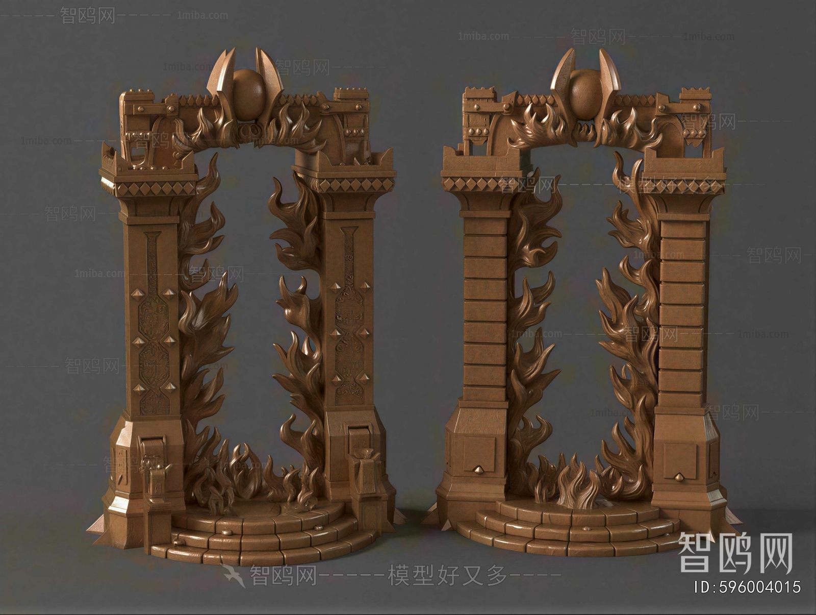 Chinese Style Column