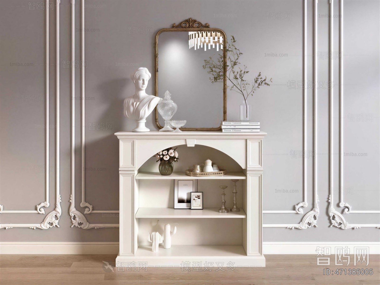 European Style Fireplace