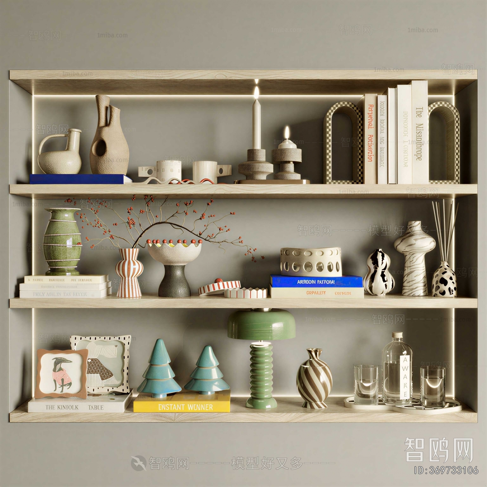 Wabi-sabi Style Decorative Set
