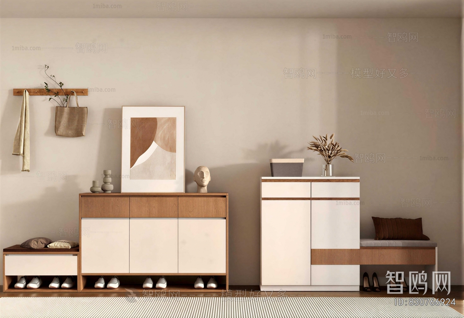 Modern Shoe Cabinet