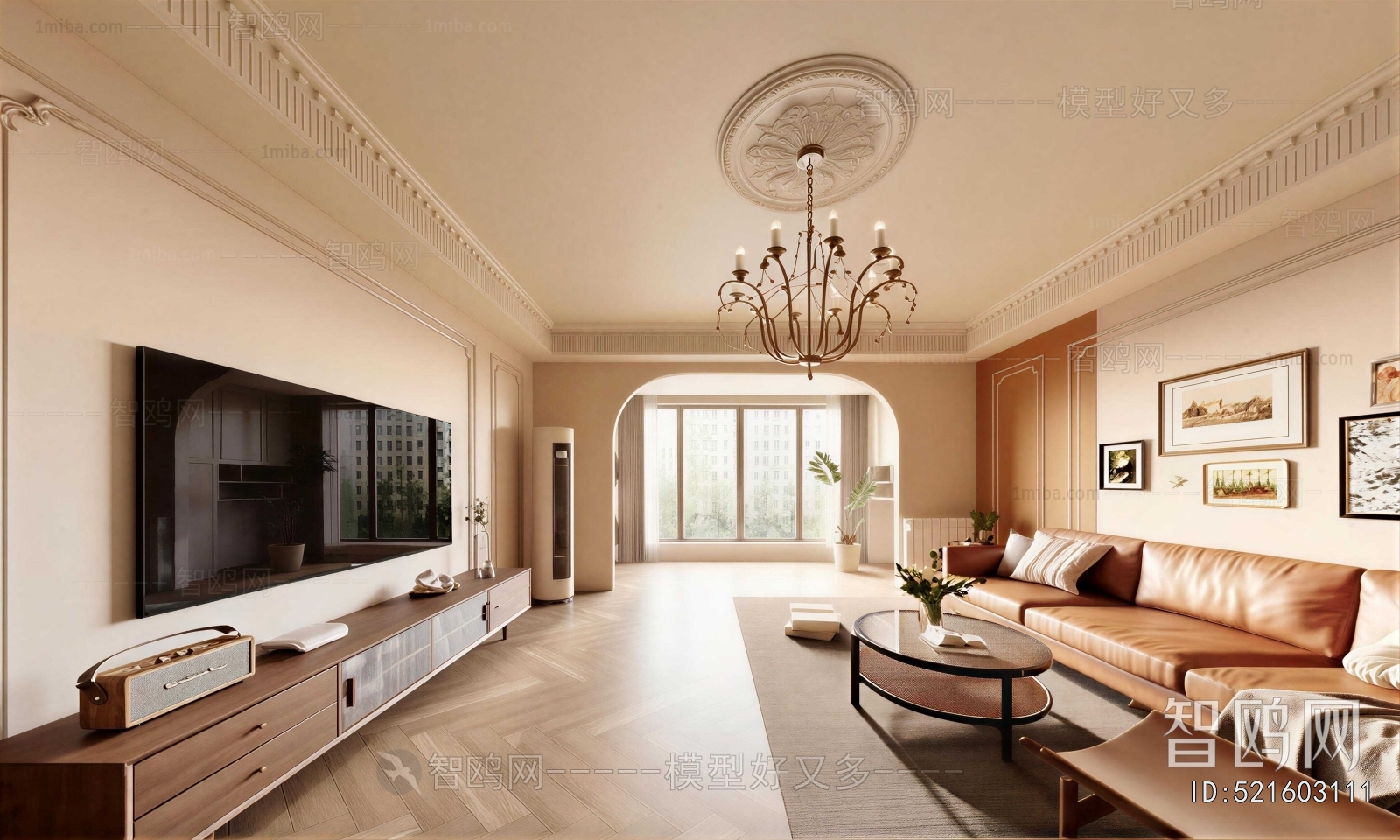 French Style A Living Room