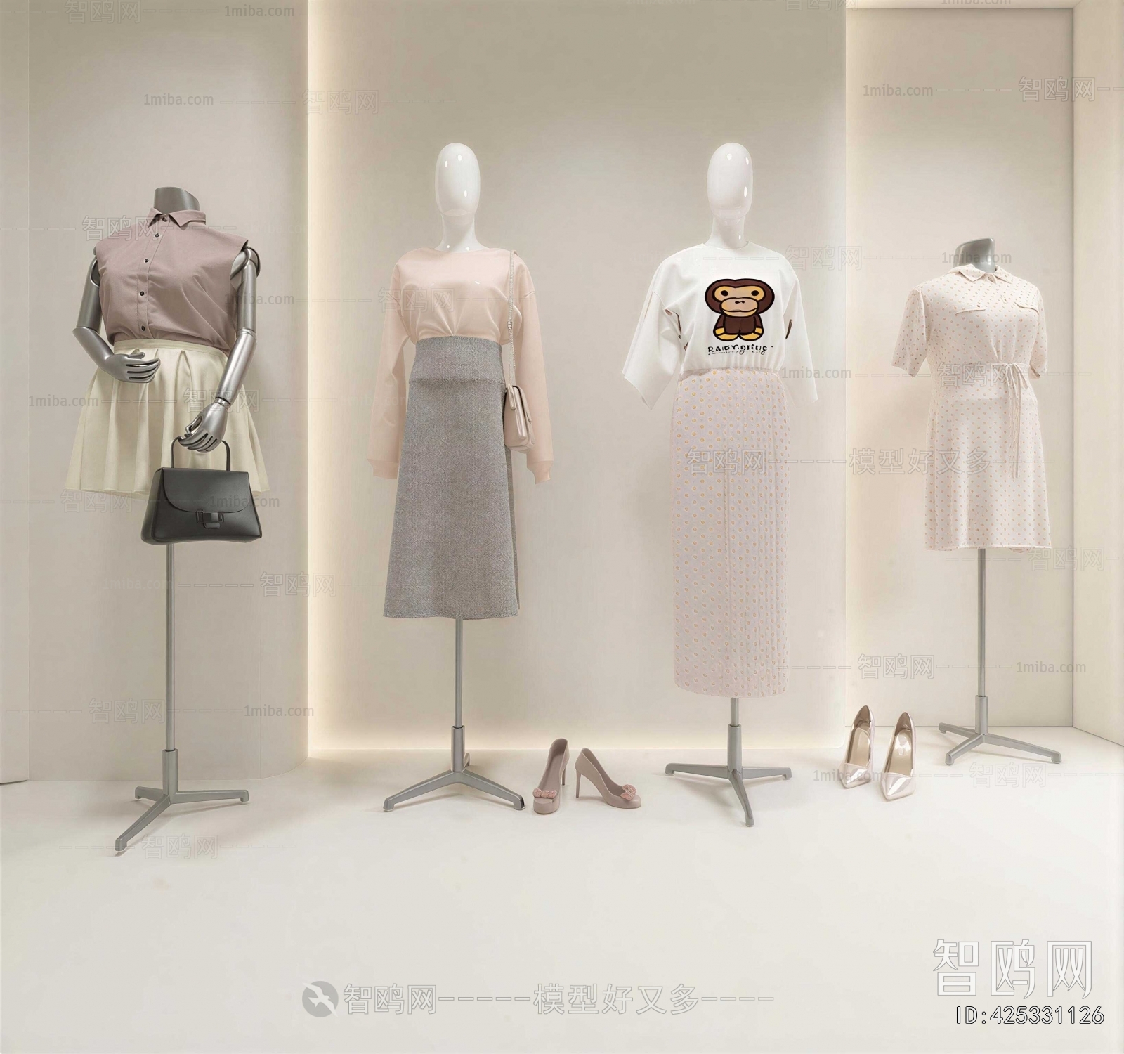 Modern Fashion Model