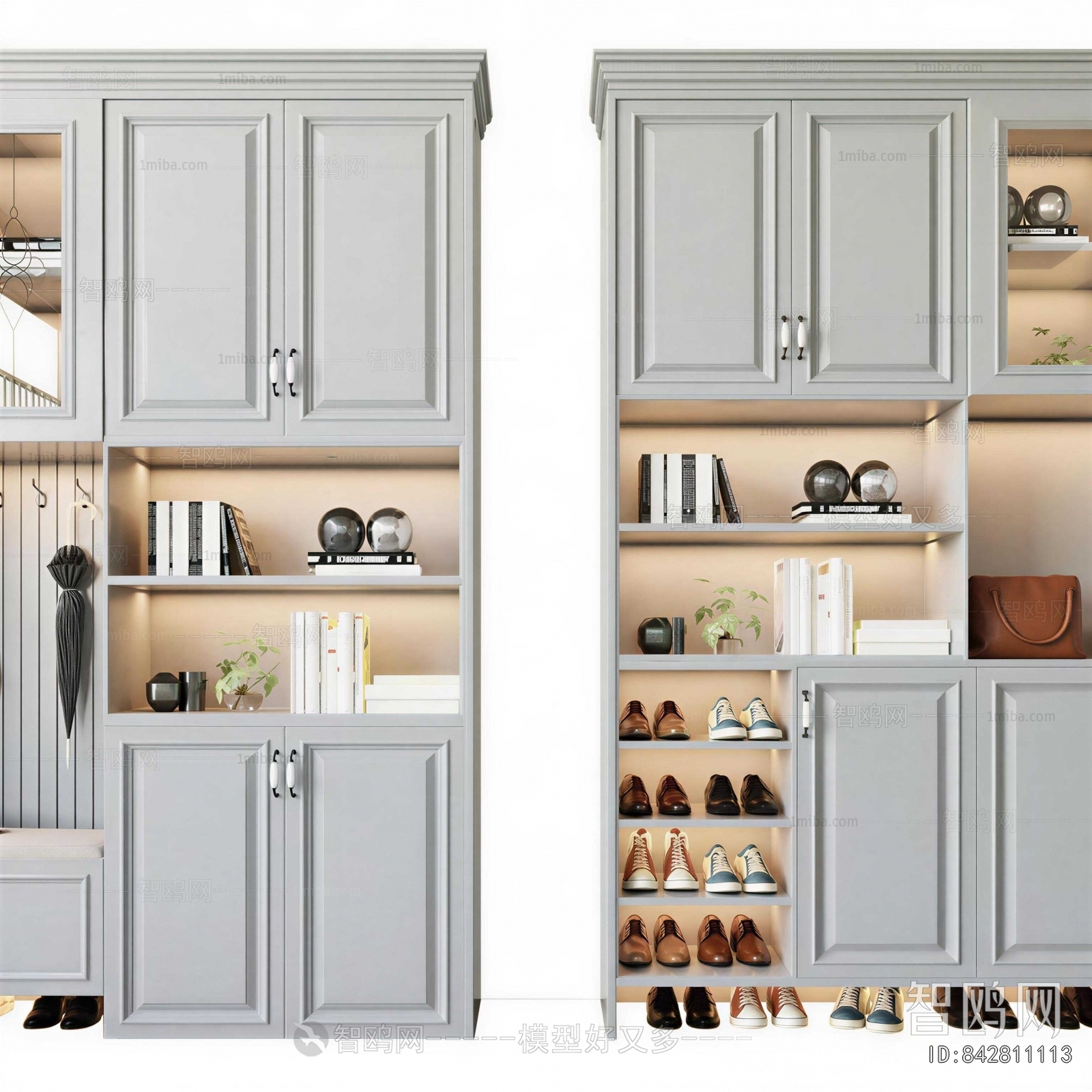American Style Shoe Cabinet