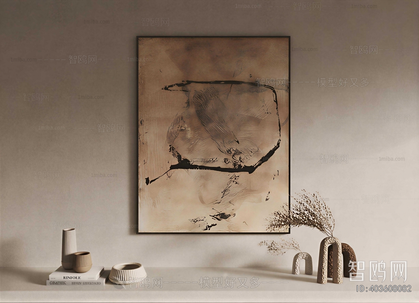 Wabi-sabi Style Painting