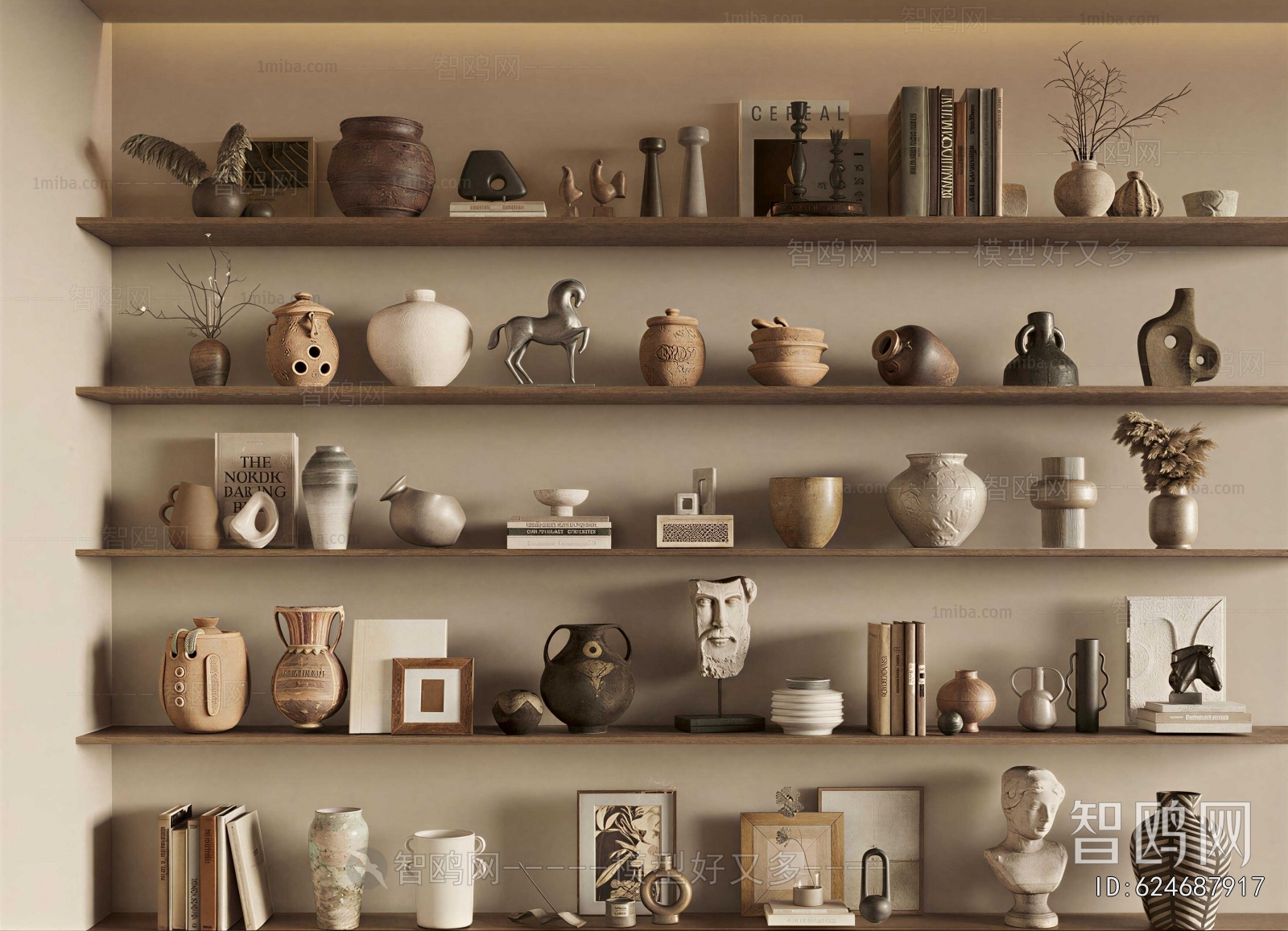 Wabi-sabi Style Decorative Set
