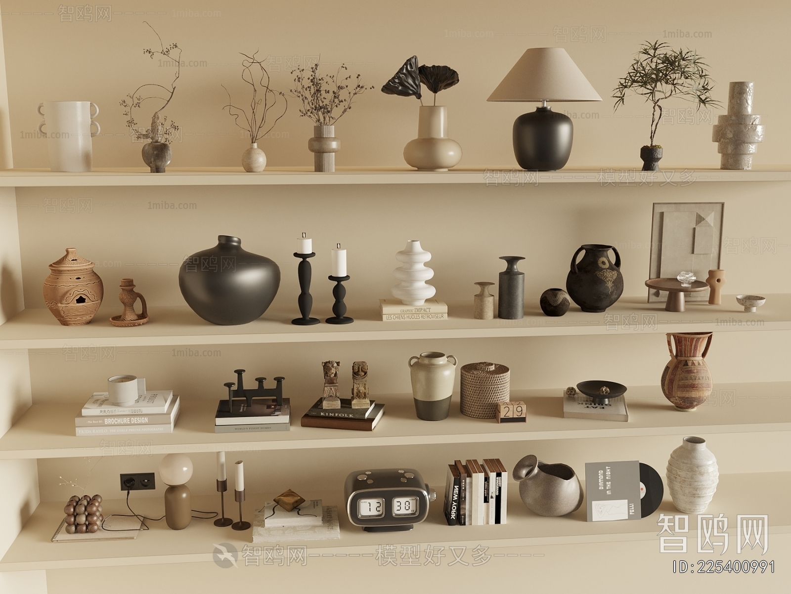 Wabi-sabi Style Decorative Set