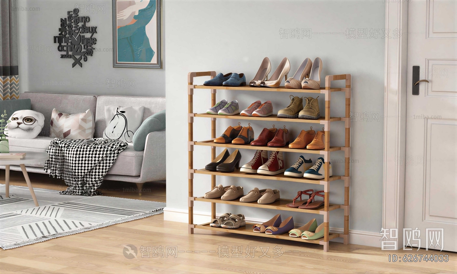 Modern Shoe Cabinet