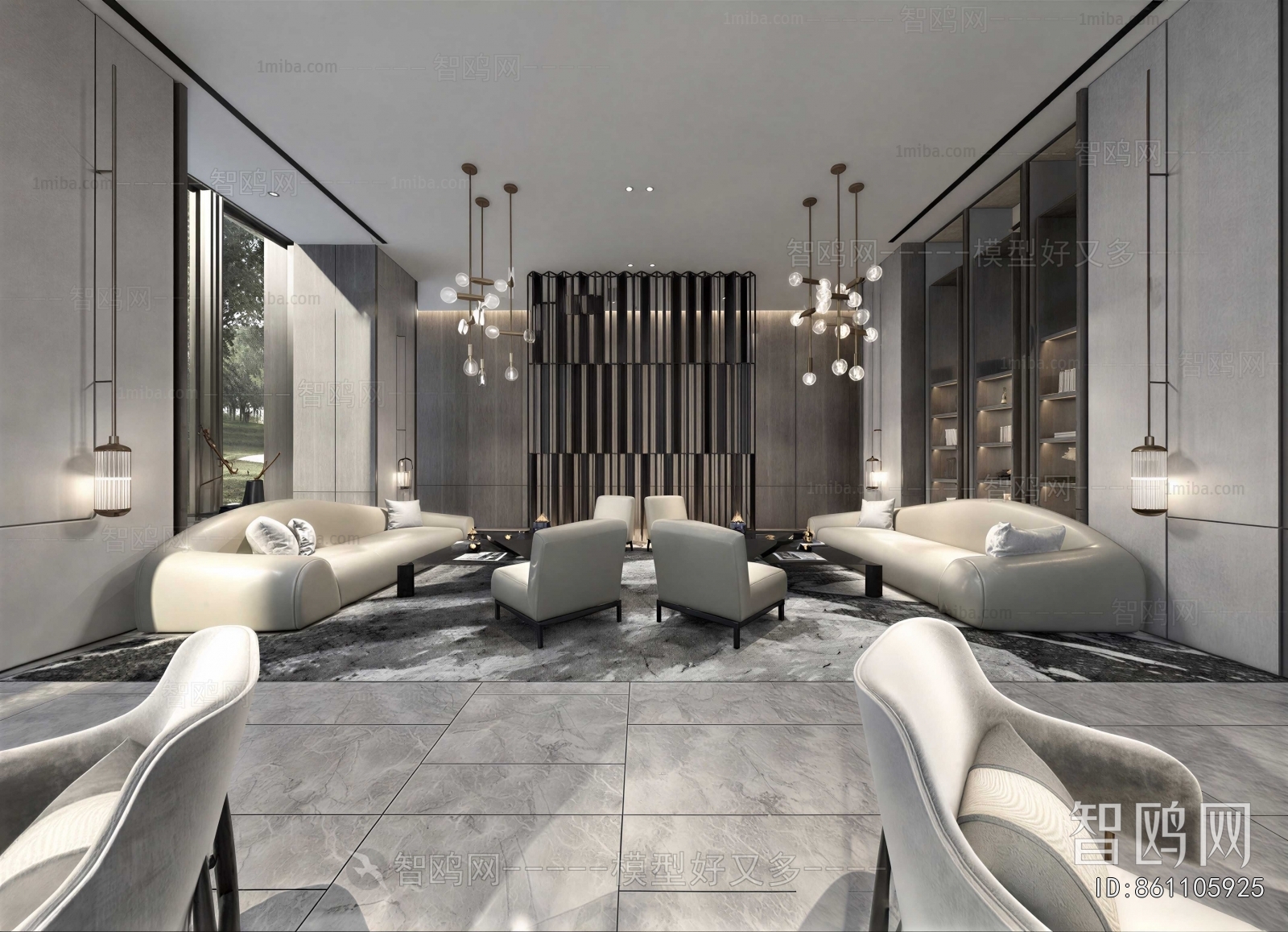 Modern Reception Area