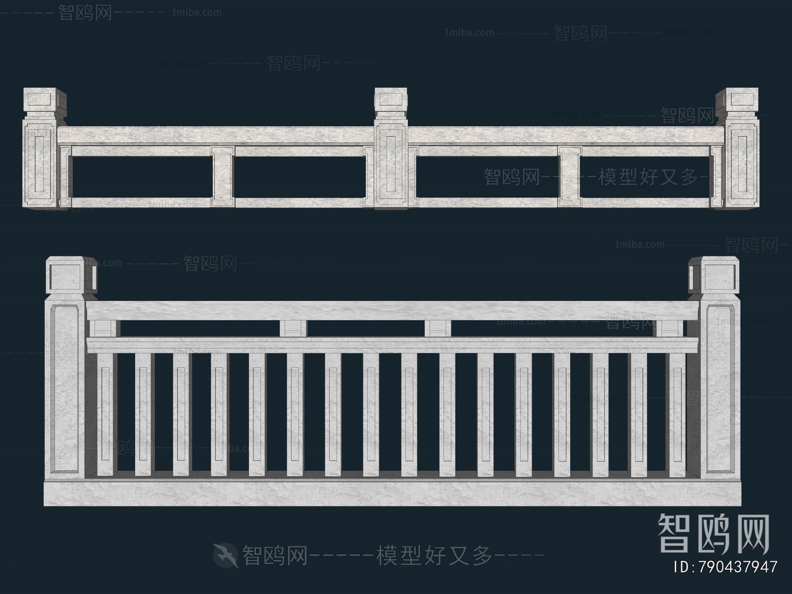 New Chinese Style Guardrail