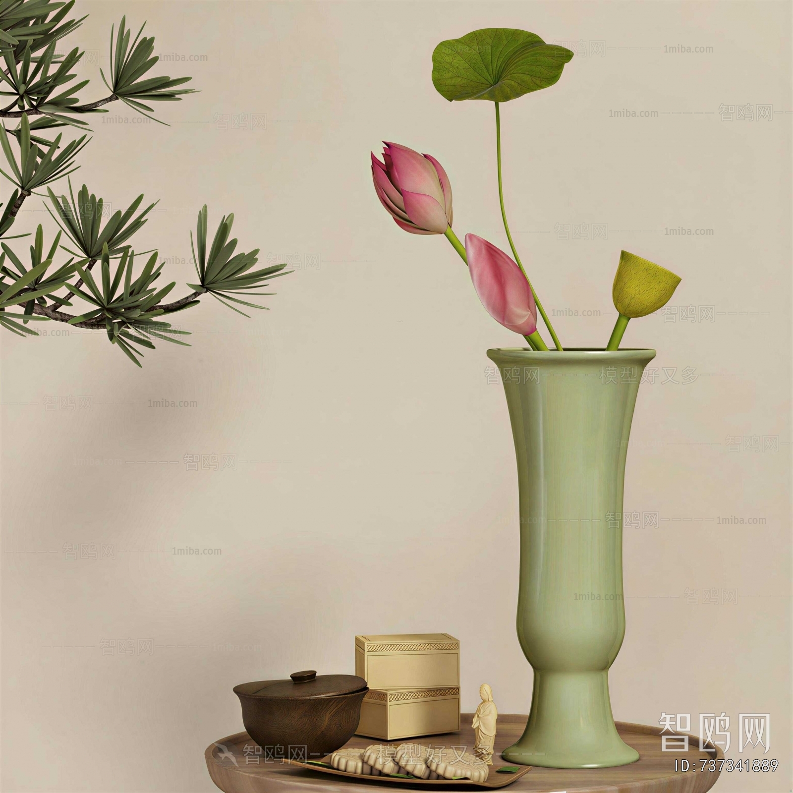 New Chinese Style Decorative Set