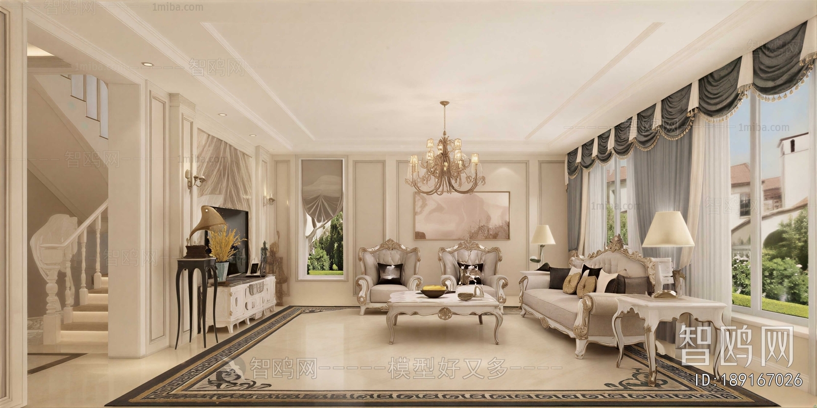 European Style A Living Room