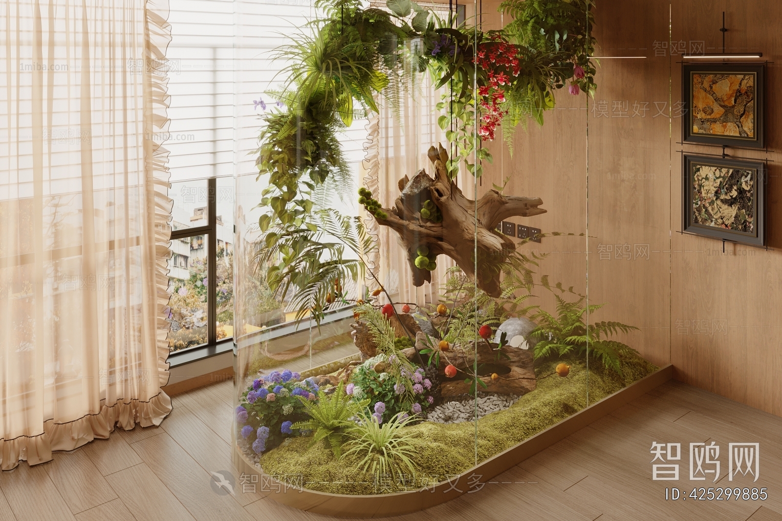 New Chinese Style Plant Landscaping