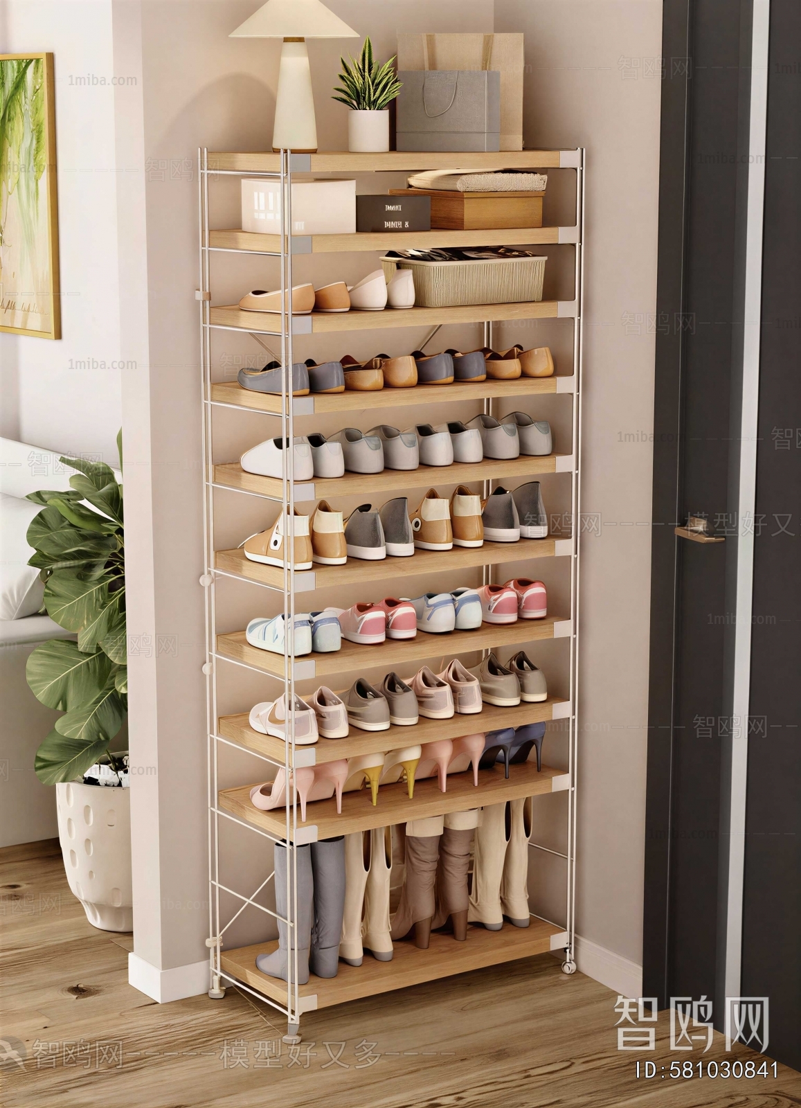 Modern Shoe Cabinet